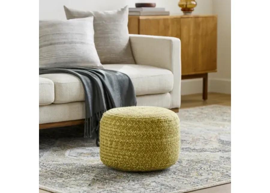 Entwined EDPF-002 12"H x 18"W x 18"D Pouf