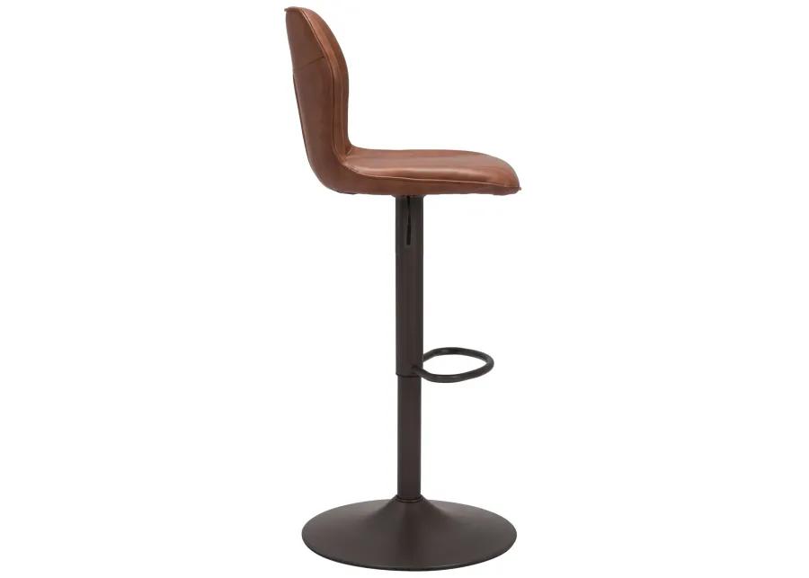 Vital Barstool Vintage Brown & Dark Bronze