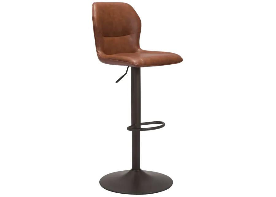 Vital Barstool Vintage Brown & Dark Bronze