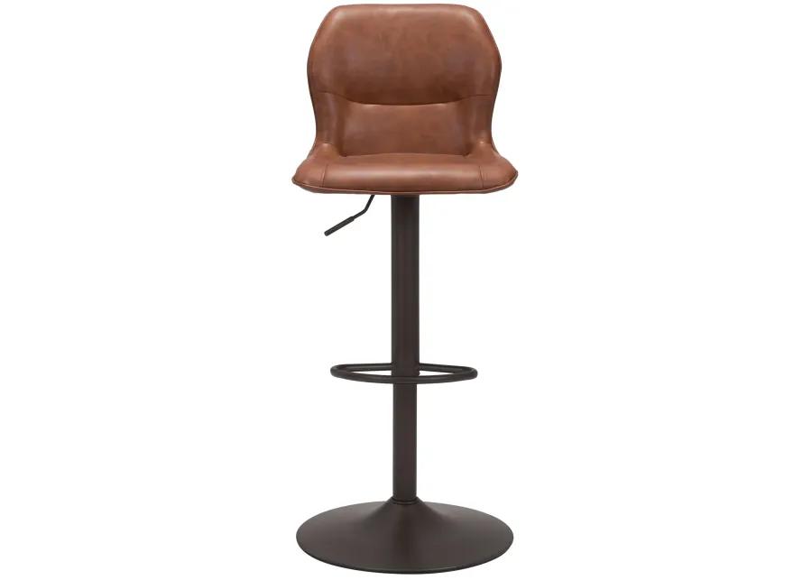 Vital Barstool Vintage Brown & Dark Bronze