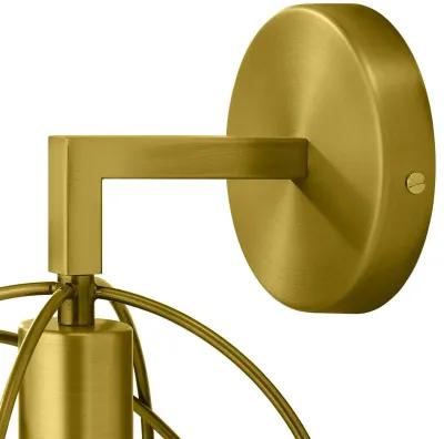 Perimeter Brass Wall Sconce Light Fixture