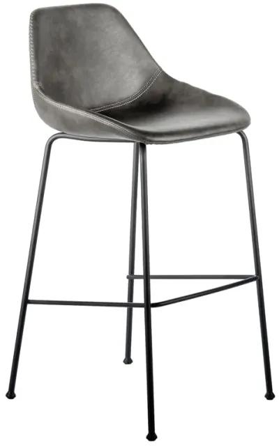 Corinna Bar Stool in Dark Gray - Set of 2