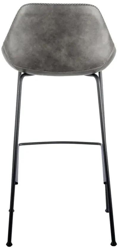 Corinna Bar Stool in Dark Gray - Set of 2