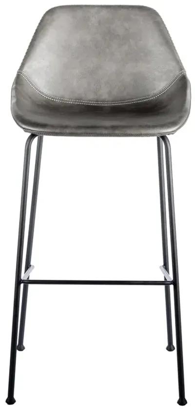 Corinna Bar Stool in Dark Gray - Set of 2