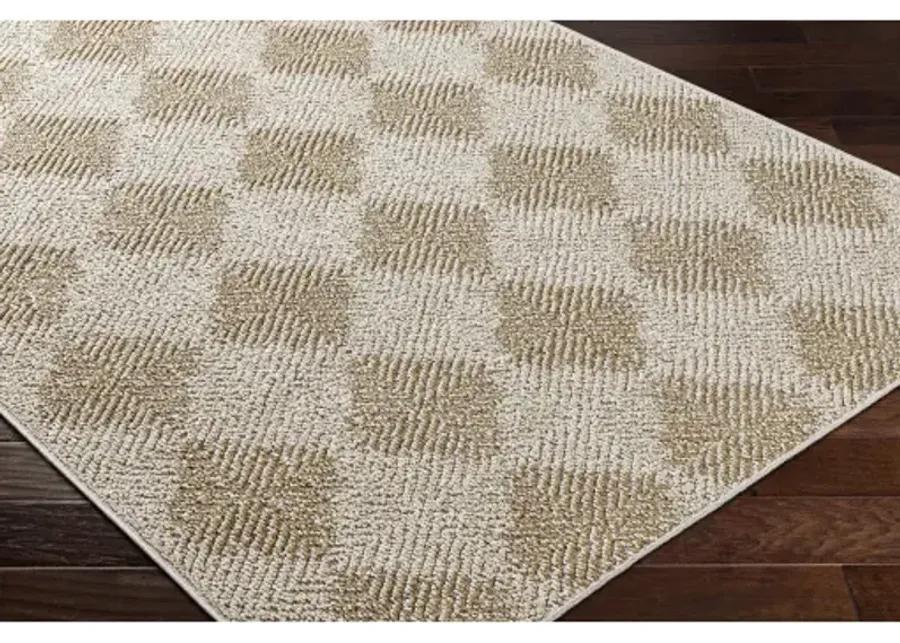 Kaya VVKA-2300 5'3" x 7' Machine Woven Rug