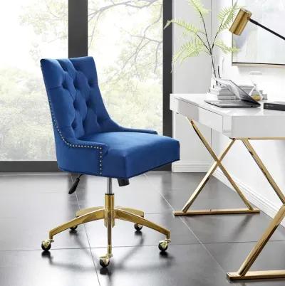 Regent Tufted Performance Velvet Office Chair