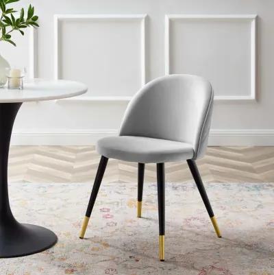 Cordial Performance Velvet Dining Chairs - Set of 2