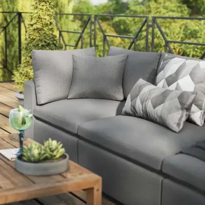 Commix Overstuffed Outdoor Sofa