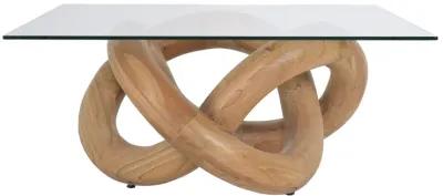 Knotty Coffee Table - Natural