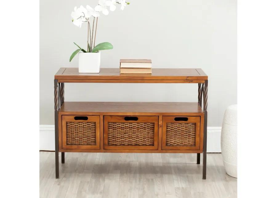 JOSHUA 3 DRAWER CONSOLE