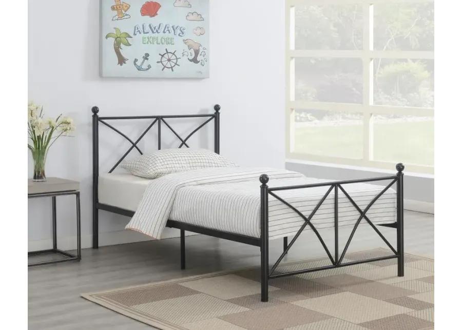 Hart Full Platform Bed Black