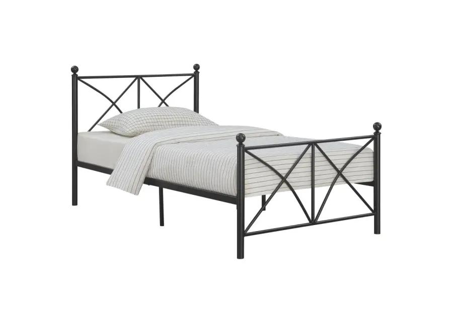 Hart Full Platform Bed Black