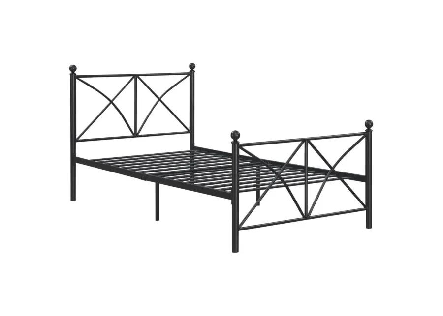 Hart Full Platform Bed Black