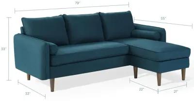 Revive Upholstered Right or Left Sectional Sofa