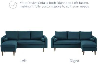 Revive Upholstered Right or Left Sectional Sofa