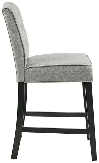 Madison Park Marian Light Grey Tufted Counter Stool