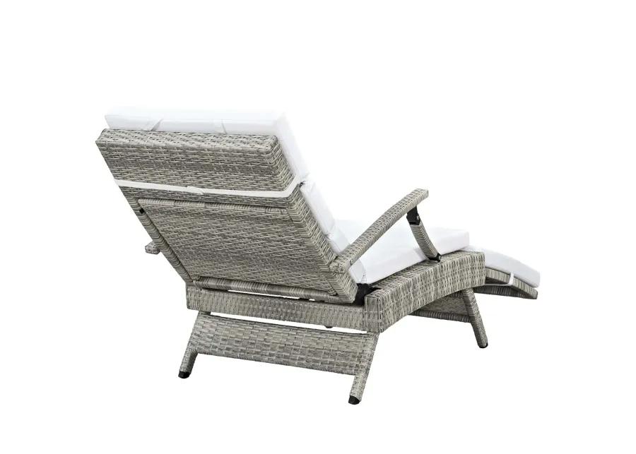 Envisage Chaise Outdoor Patio Wicker Rattan Lounge Chair