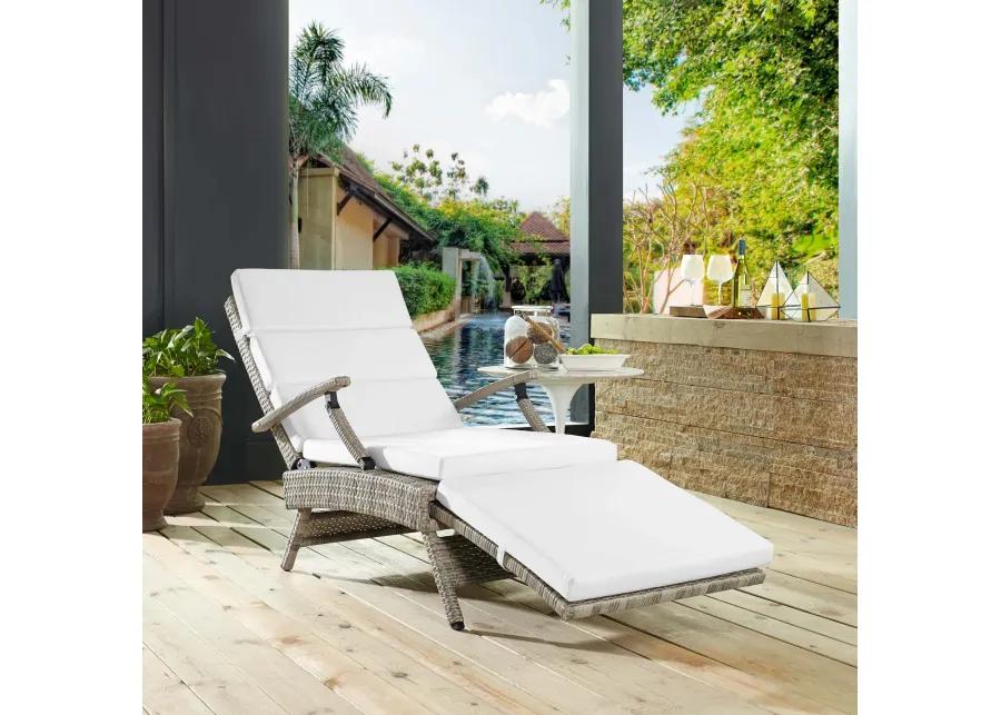 Envisage Chaise Outdoor Patio Wicker Rattan Lounge Chair