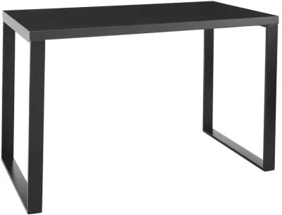 Dillon 48" Desk in Matte Anthracite with Matte Black Steel Base