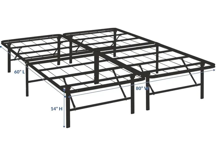 Horizon Queen Stainless Steel Bed Frame