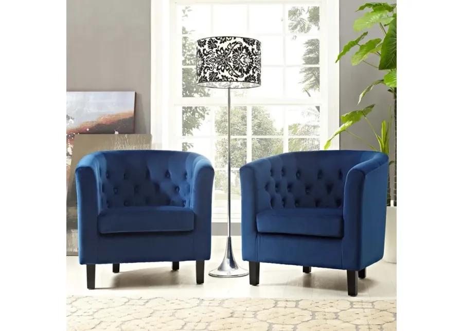 Prospect 2 Piece Performance Velvet Armchair Set