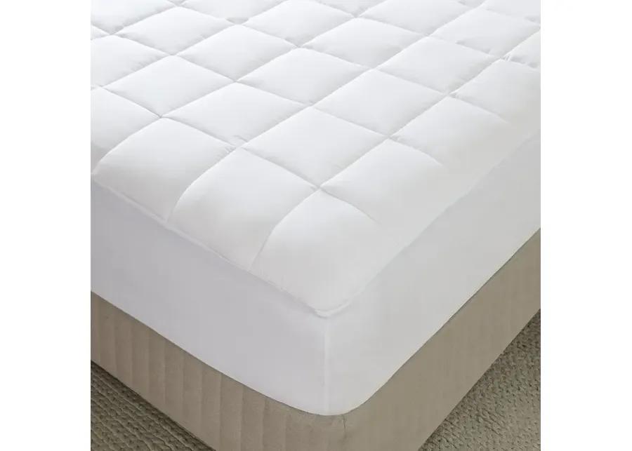 Sleep Philosophy Highline White 3M Microfiber Mattress Pad