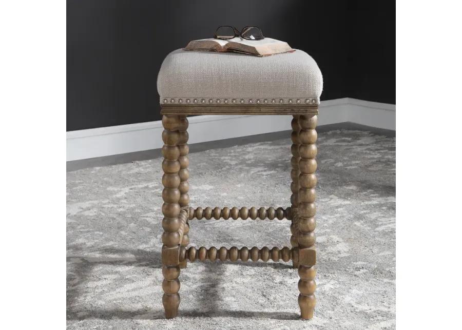 Pryce Wooden Counter Stool