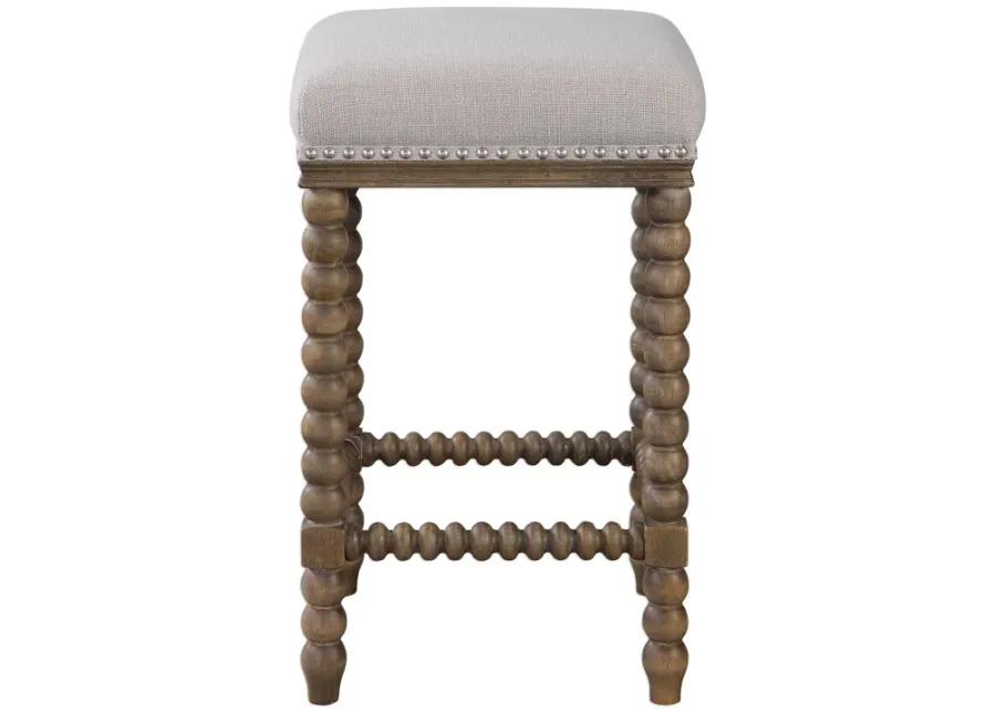 Pryce Wooden Counter Stool