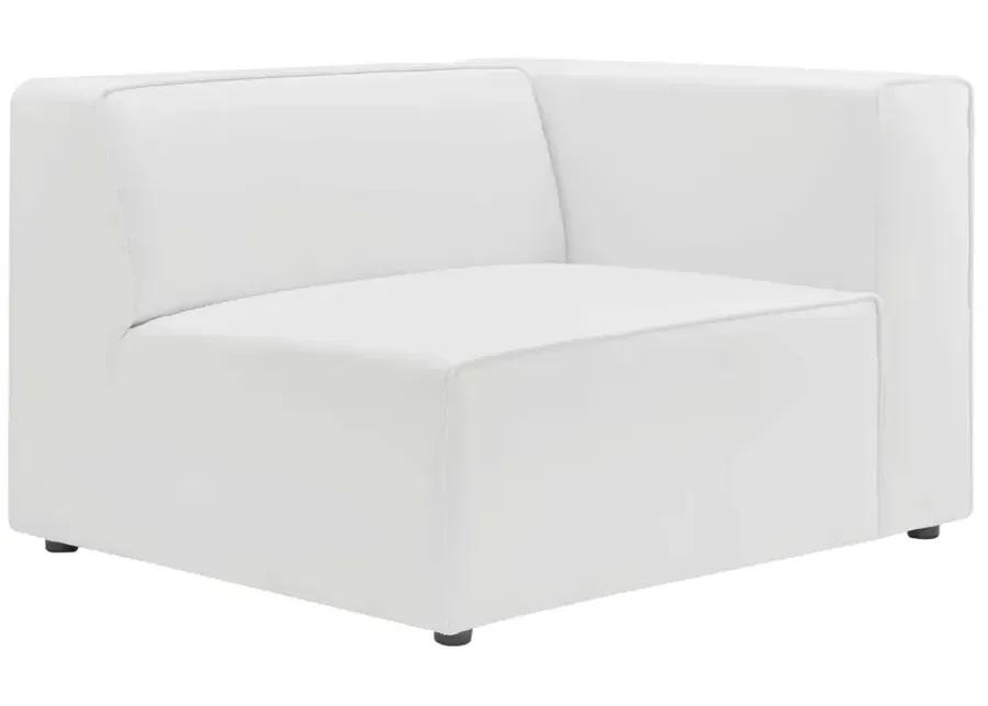 Mingle Vegan Leather 2-Piece Modular Loveseat