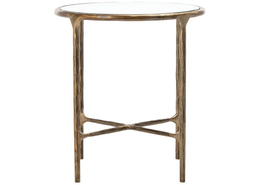 Jessa Metal Round End Table