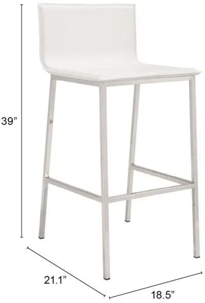 Marina Barstool (Set of 2) White