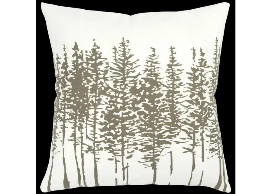 Trees Ivory Pillow