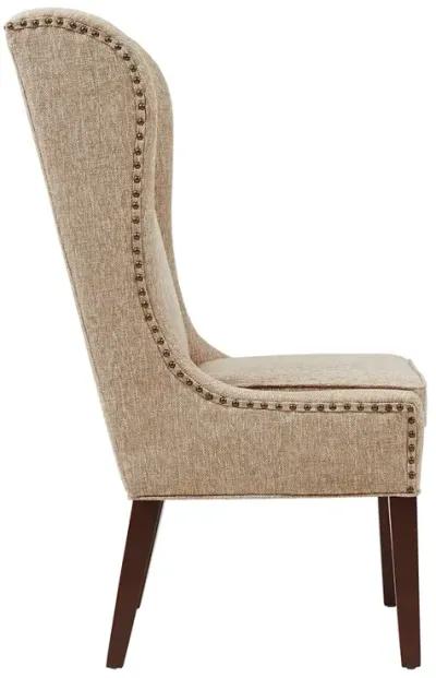 Madison Park Garbo Beige Captains Dining Chair