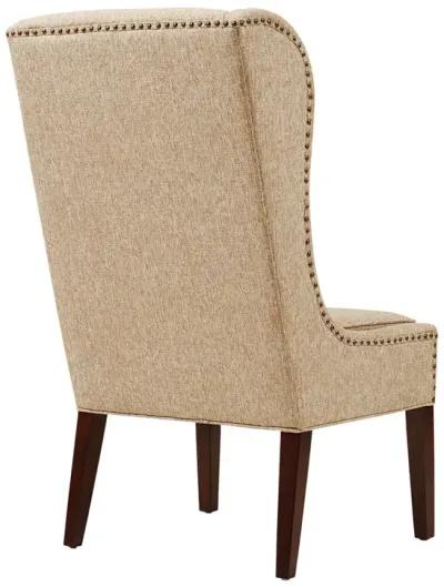 Madison Park Garbo Beige Captains Dining Chair