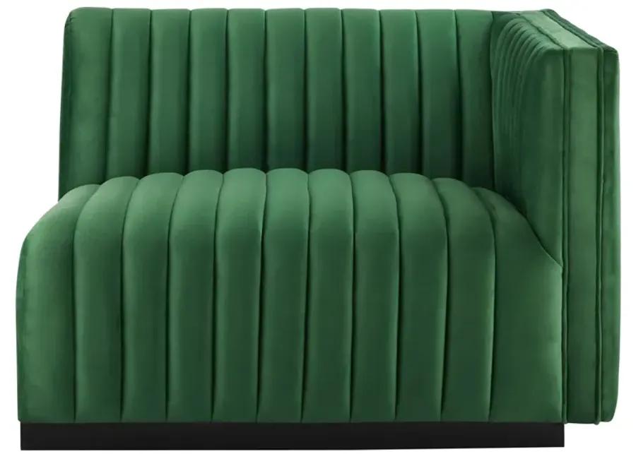 Conjure Channel Tufted Performance Velvet Loveseat