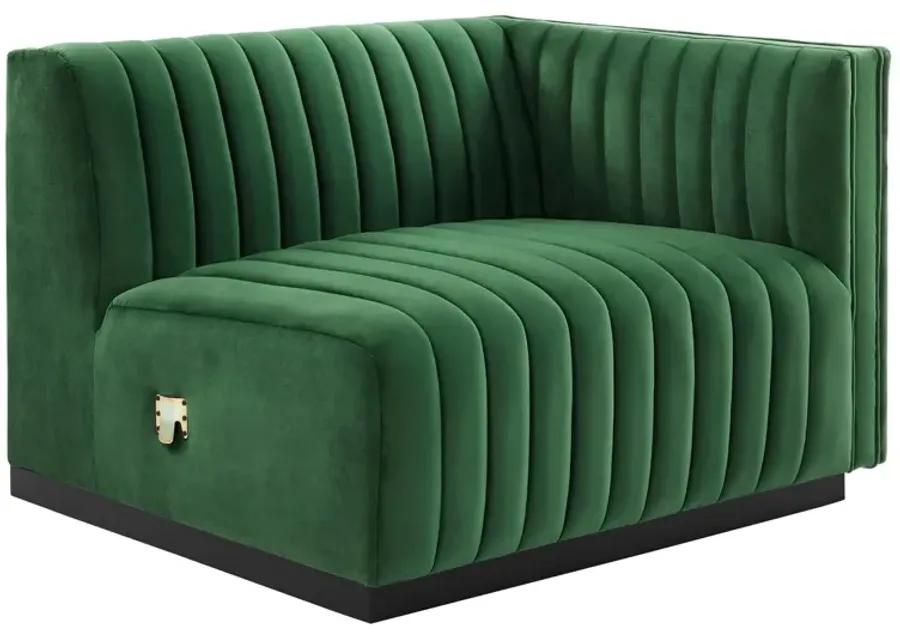 Conjure Channel Tufted Performance Velvet Loveseat