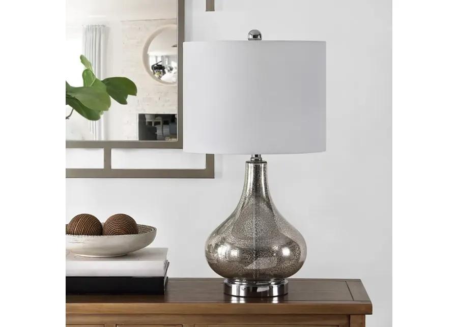 BROOKS GLASS TABLE LAMP 