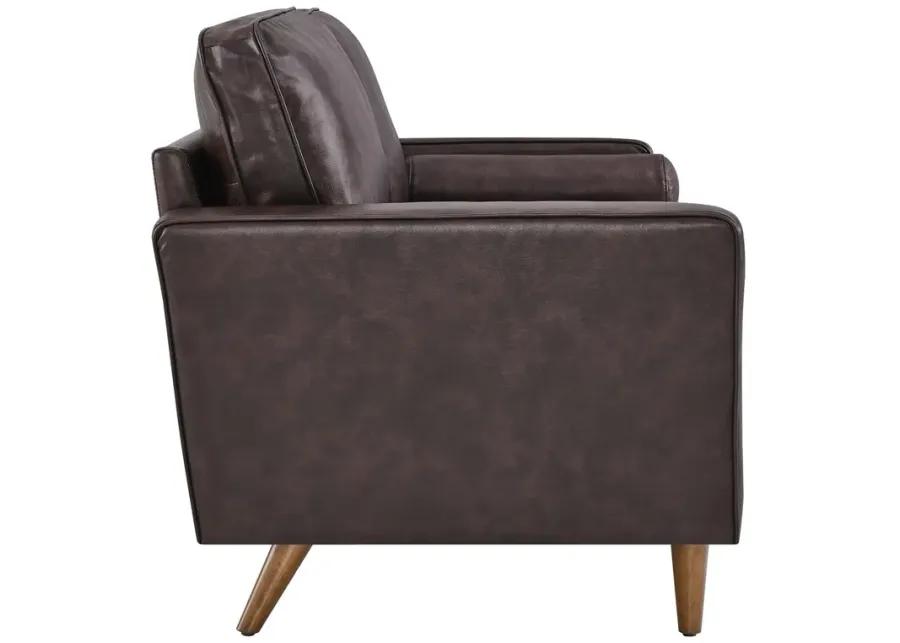 Valour Leather Loveseat