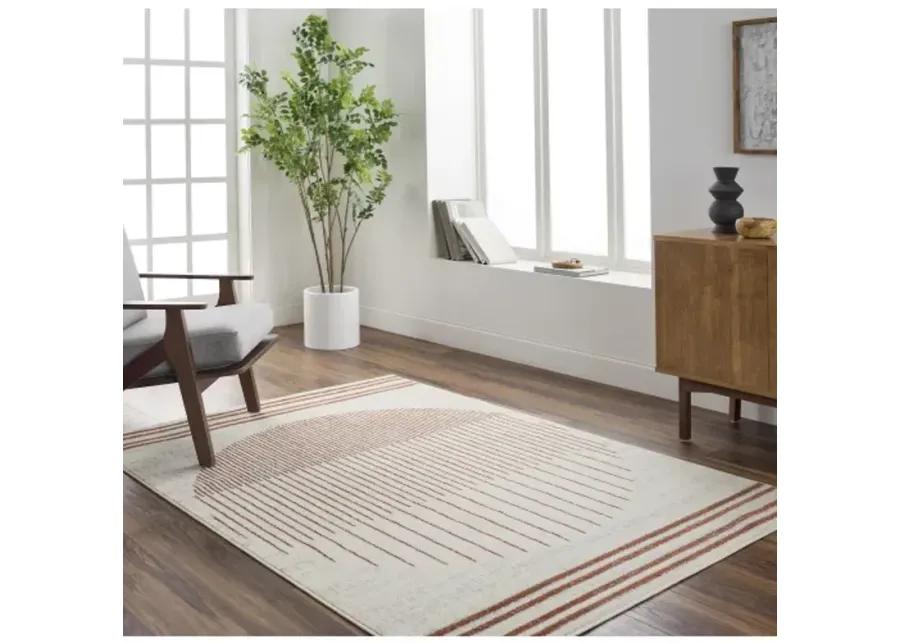 Pisa PSS-2375 6'7" x 9' Machine Woven Rug