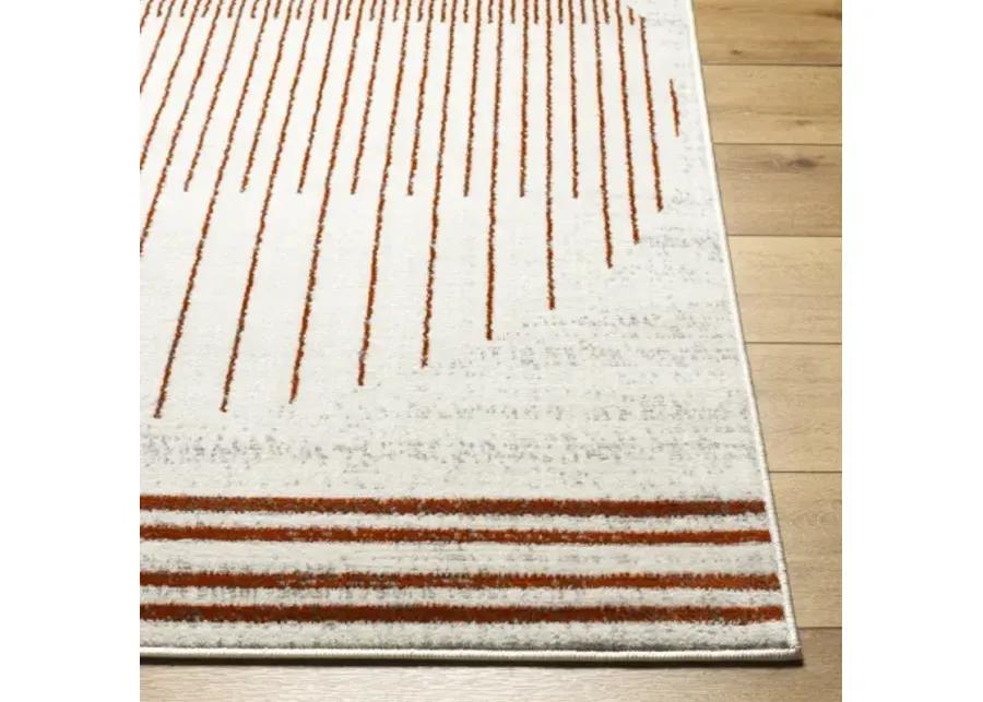 Pisa PSS-2375 6'7" x 9' Machine Woven Rug