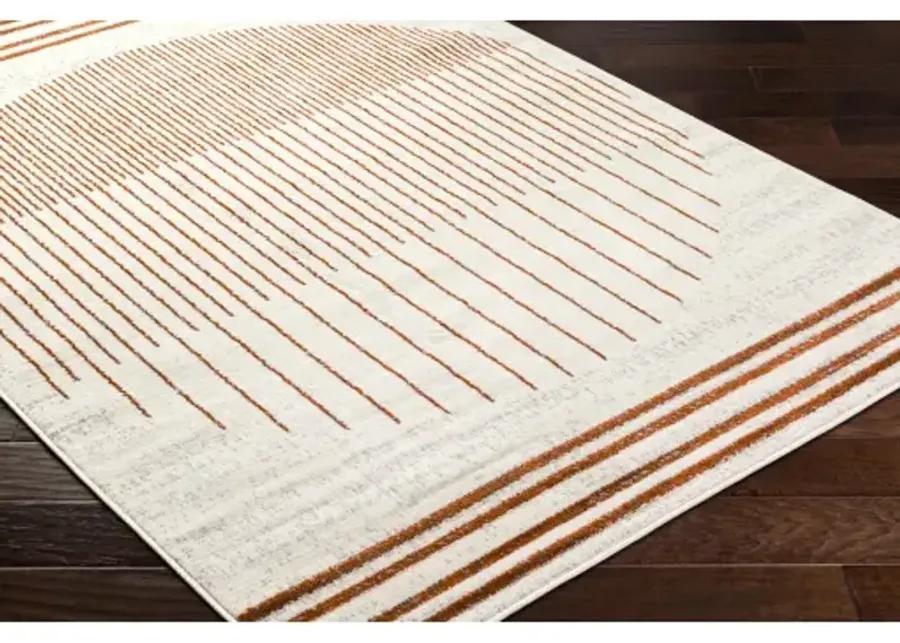 Pisa PSS-2375 6'7" x 9' Machine Woven Rug