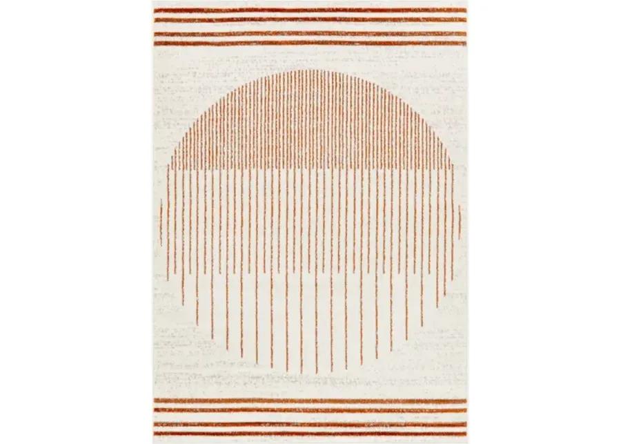 Pisa PSS-2375 6'7" x 9' Machine Woven Rug