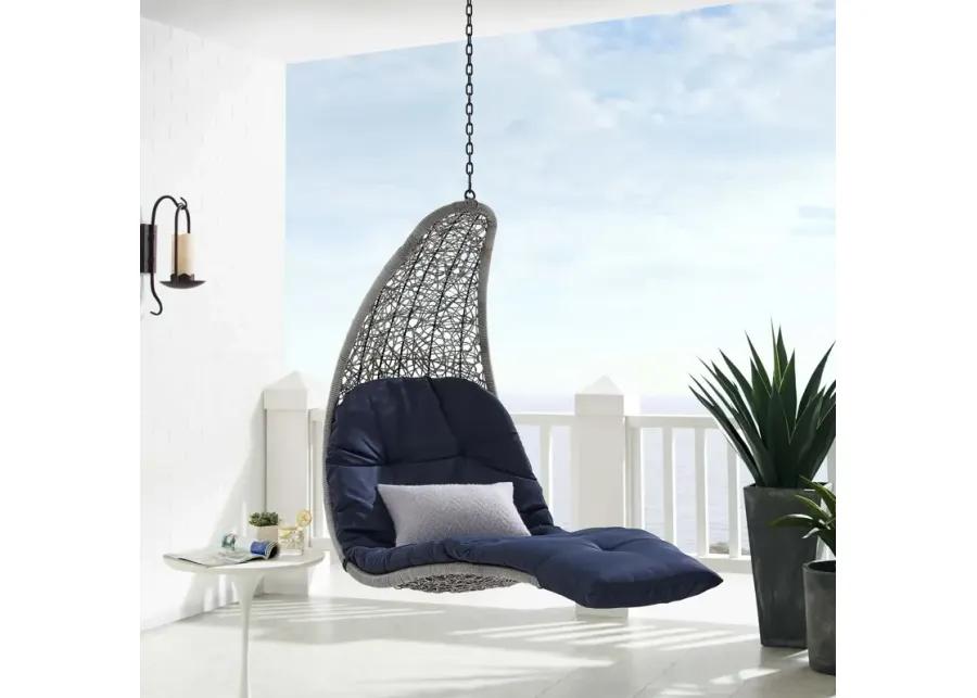 Landscape Outdoor Patio Hanging Chaise Lounge Outdoor Patio Swing Chair