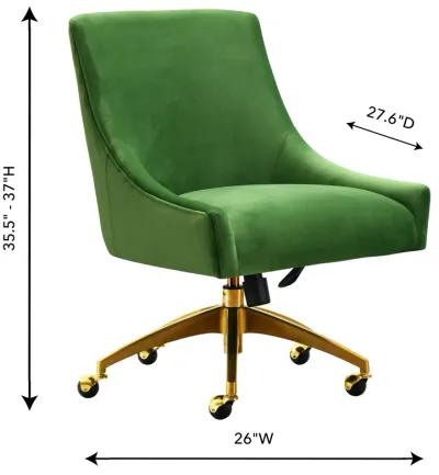 Beatrix Green Office Swivel Chair