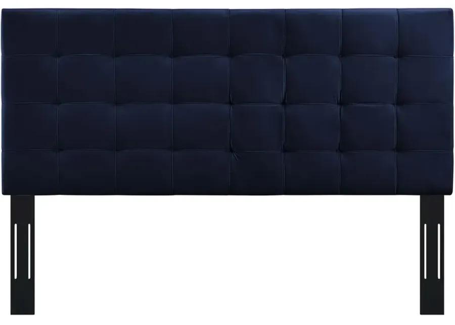 Paisley Tufted Twin Upholstered Performance Velvet Headboard