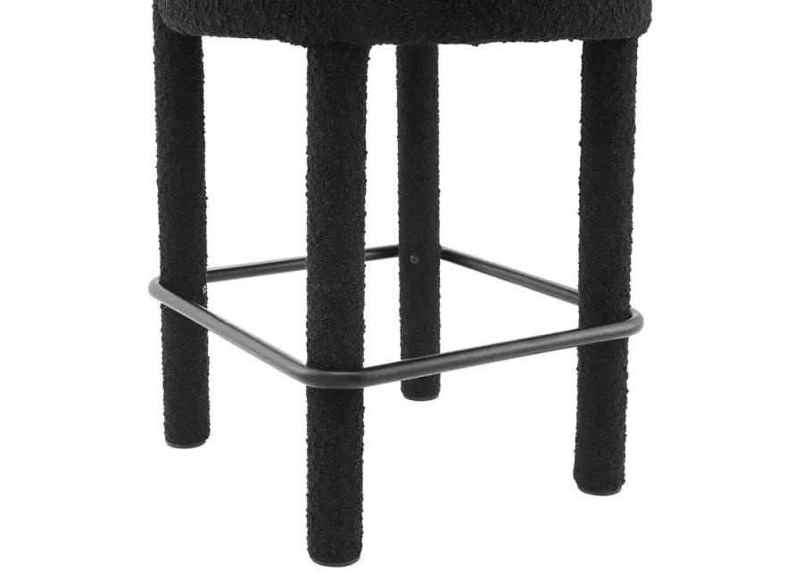 Toulouse Boucle Fabric Counter Stool - Set of 2