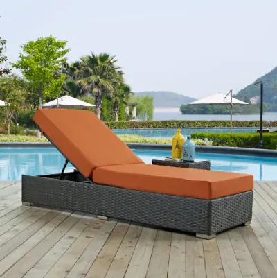 Sojourn Outdoor Patio Sunbrella® Chaise Lounge