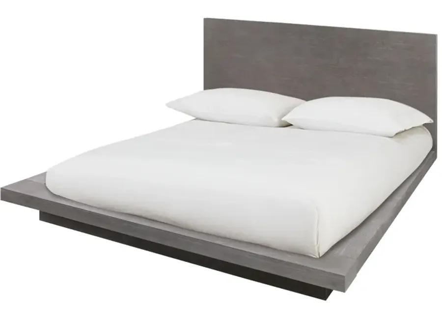 Melbourne Full-Size Panel Bed in Mineral