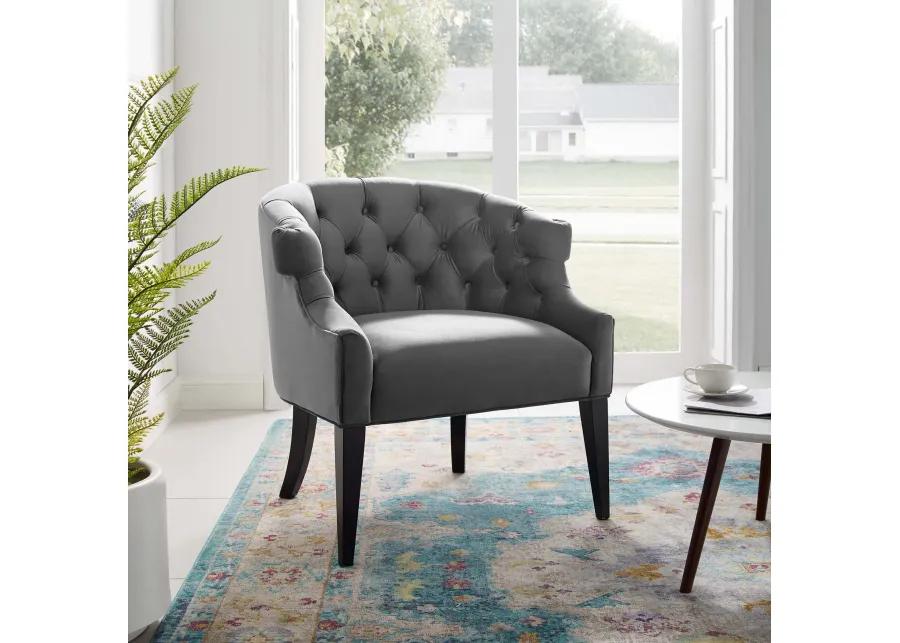 Precept Accent Performance Velvet Armchair