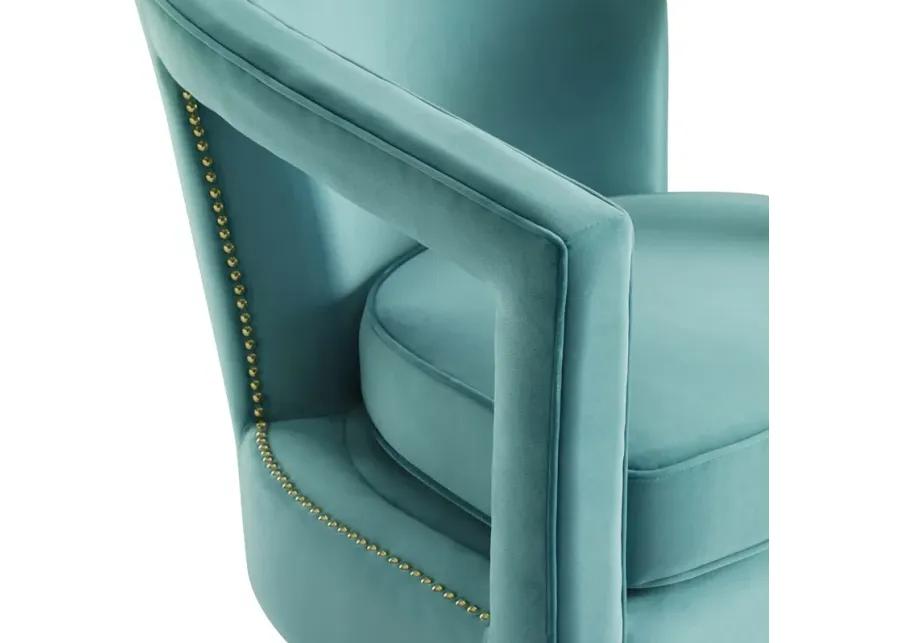 Frolick Performance Velvet Armchair